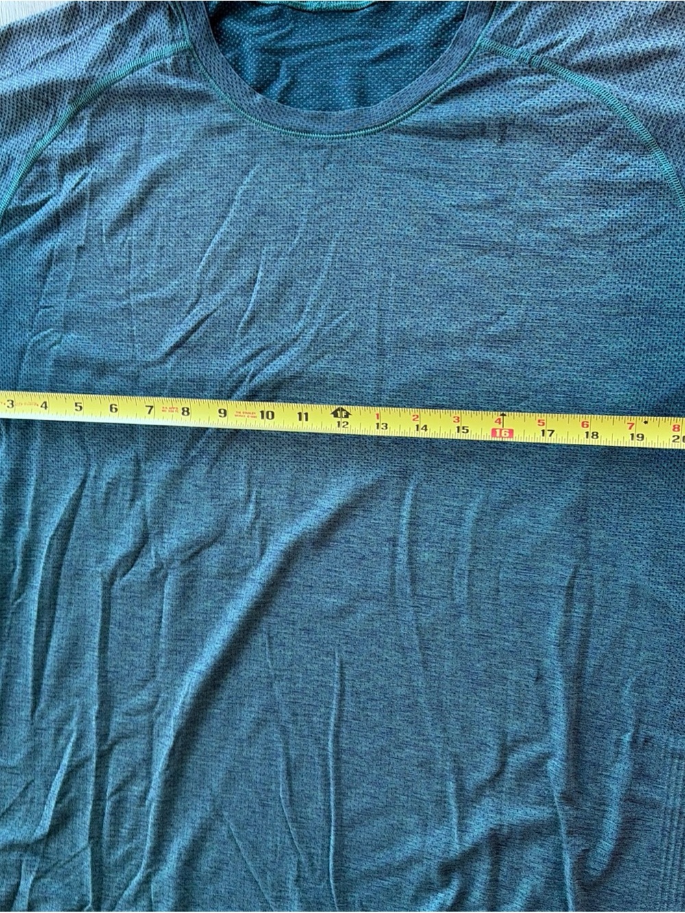 Lululemon Metal Vent Tech Long Sleeve Blue Green Men’s XL Running Gorpcore - Picture 6 of 7